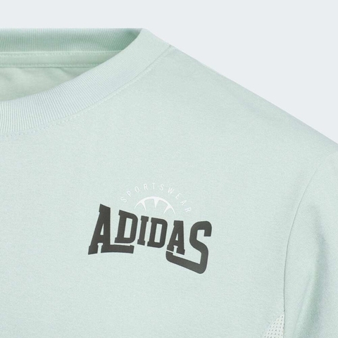 adidas阿迪达斯2025男大童JK SS TEE针织无领短TKC1542