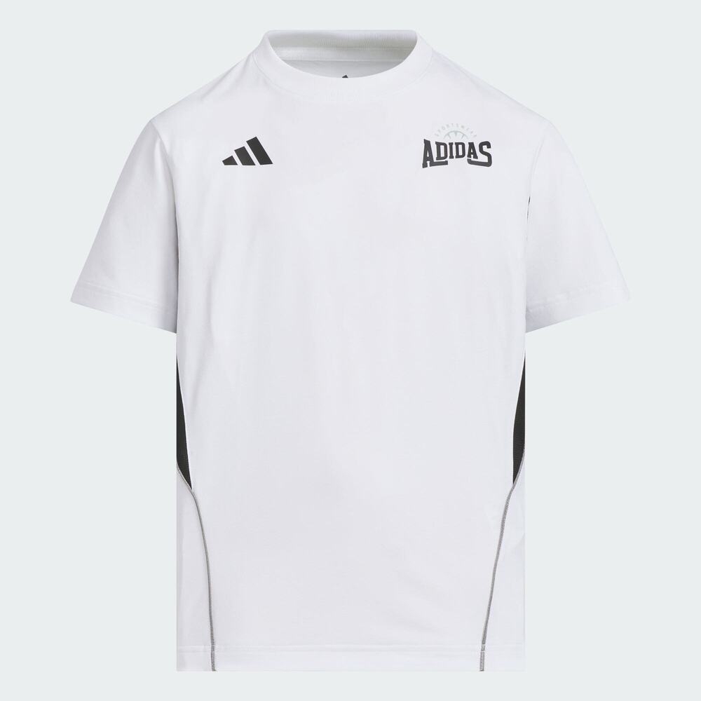 adidas阿迪达斯2025男大童JK SS TEE针织无领短TKC1540