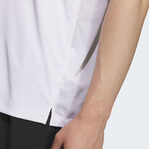 adidas阿迪达斯2025男子OTR COOLER TEE梭织无领短TJY6981