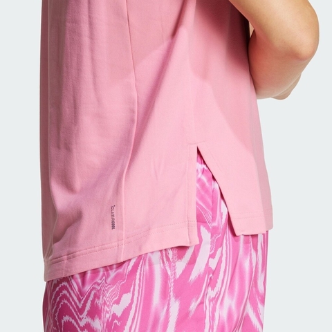 adidas阿迪达斯2025女子D2T TEE针织无领短TJZ0801