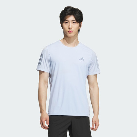 adidas阿迪达斯2025男子OTR COOLER TEE梭织无领短TJY6984
