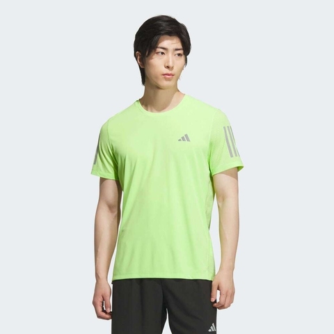 adidas阿迪达斯2025男子OTR COOLER TEE梭织无领短TJY6983