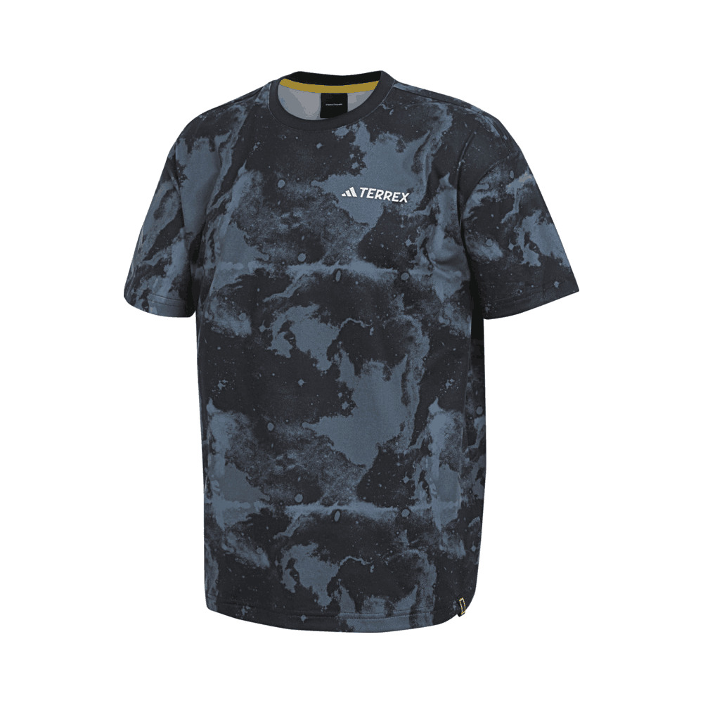 adidas阿迪达斯2025中性NG U A.R AOP T针织无领短TJD5959