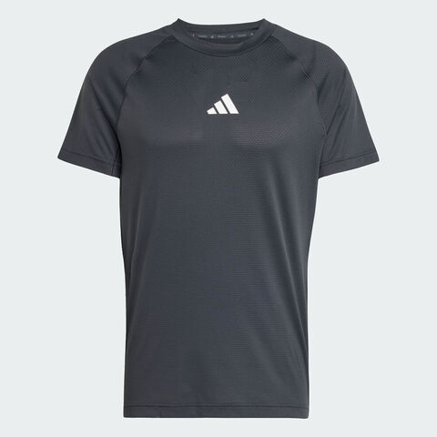 adidas阿迪达斯2025男子GYM+ TEE CHINA针织无领短TJY9511