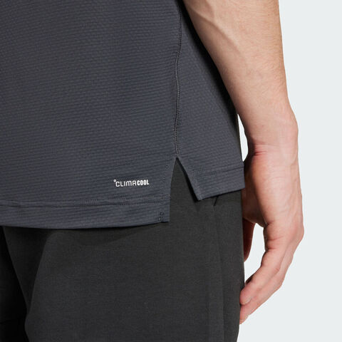 adidas阿迪达斯2025男子GYM+ TEE CHINA针织无领短TJY9511