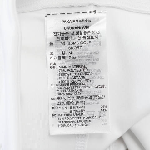adidas阿迪达斯2025女子aSMC GOLF SKORT针织短裙JG1004