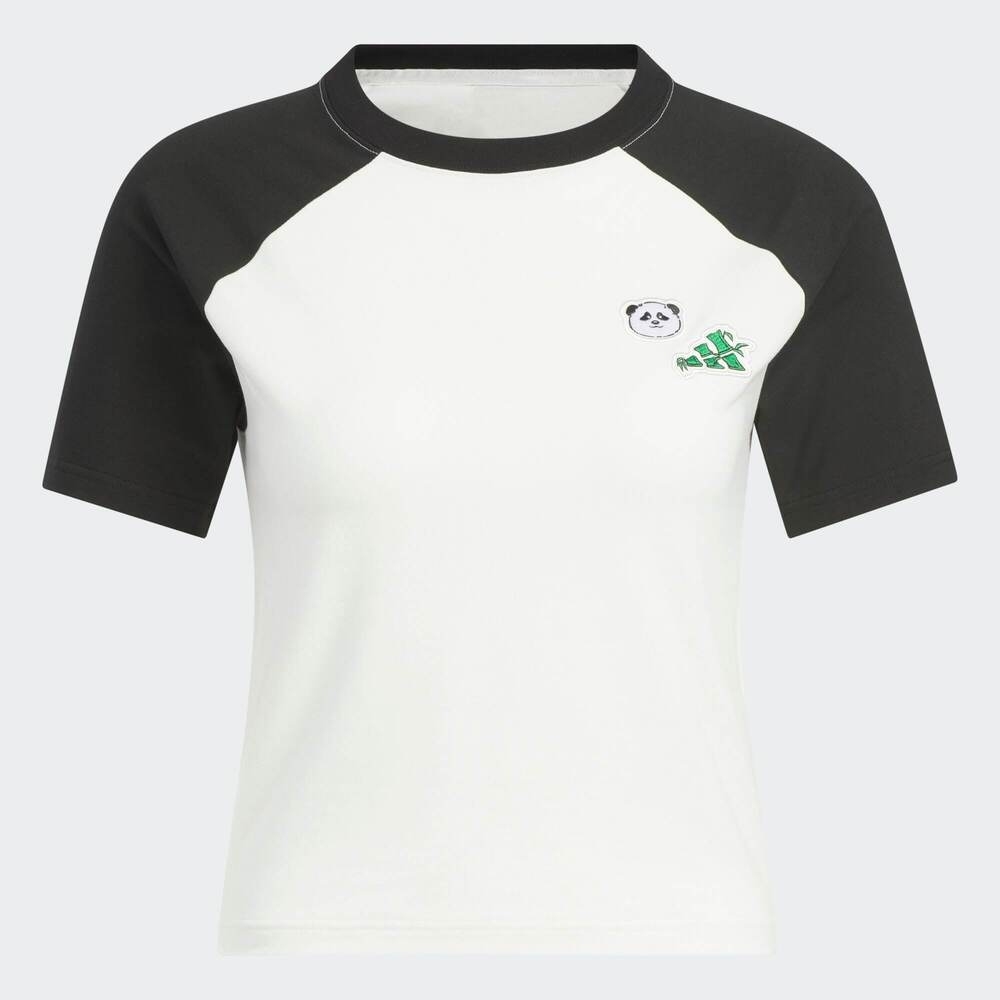 adidas阿迪达斯2025女子W RAGLAN TEE针织无领短TKC0973