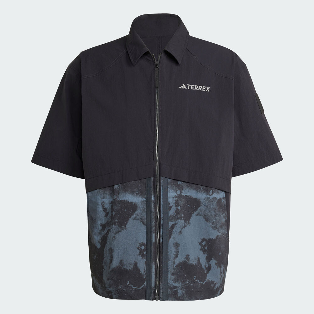 adidas阿迪达斯2025男子NG W.R AOP SH短袖衬衫JD5947