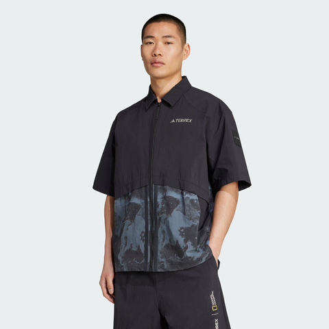 adidas阿迪达斯2025男子NG W.R AOP SH短袖衬衫JD5947