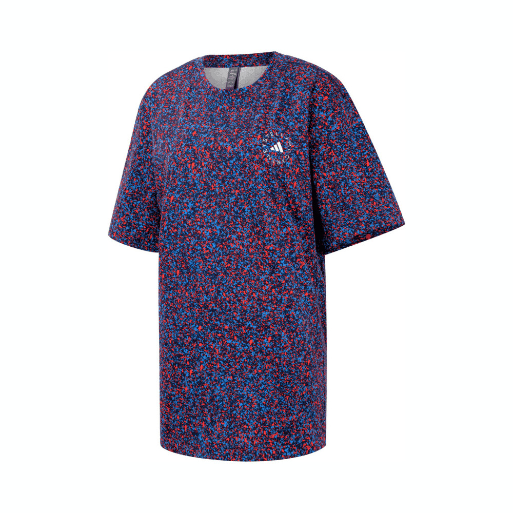 adidas阿迪达斯2025女子aSMC P LOOS TEE针织无领短TJJ0083