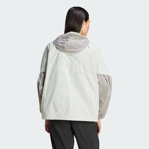 adidas阿迪达斯2025女子XPL W WR HD JKT梭织连帽外套KA5151