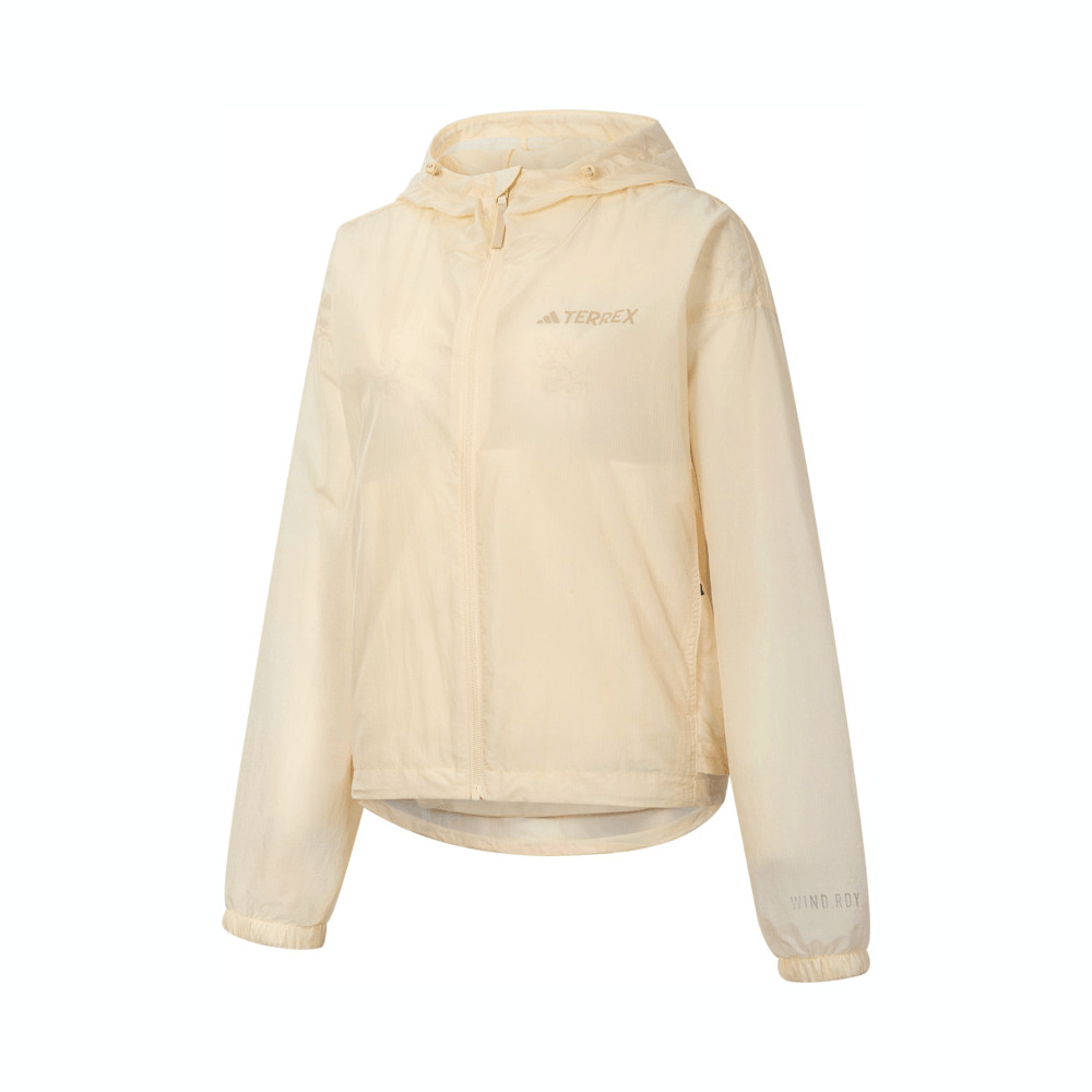 adidas阿迪达斯2025女子MT W W.R TSN JK梭织连帽外套JD5924