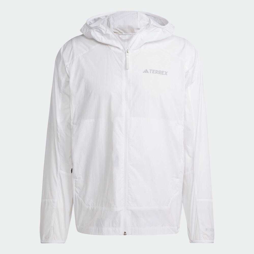 adidas阿迪达斯2025男子MT W.R UPF JKT梭织连帽外套JD3506