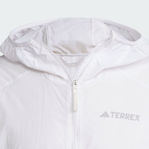 adidas阿迪达斯2025男子MT W.R UPF JKT梭织连帽外套JD3506