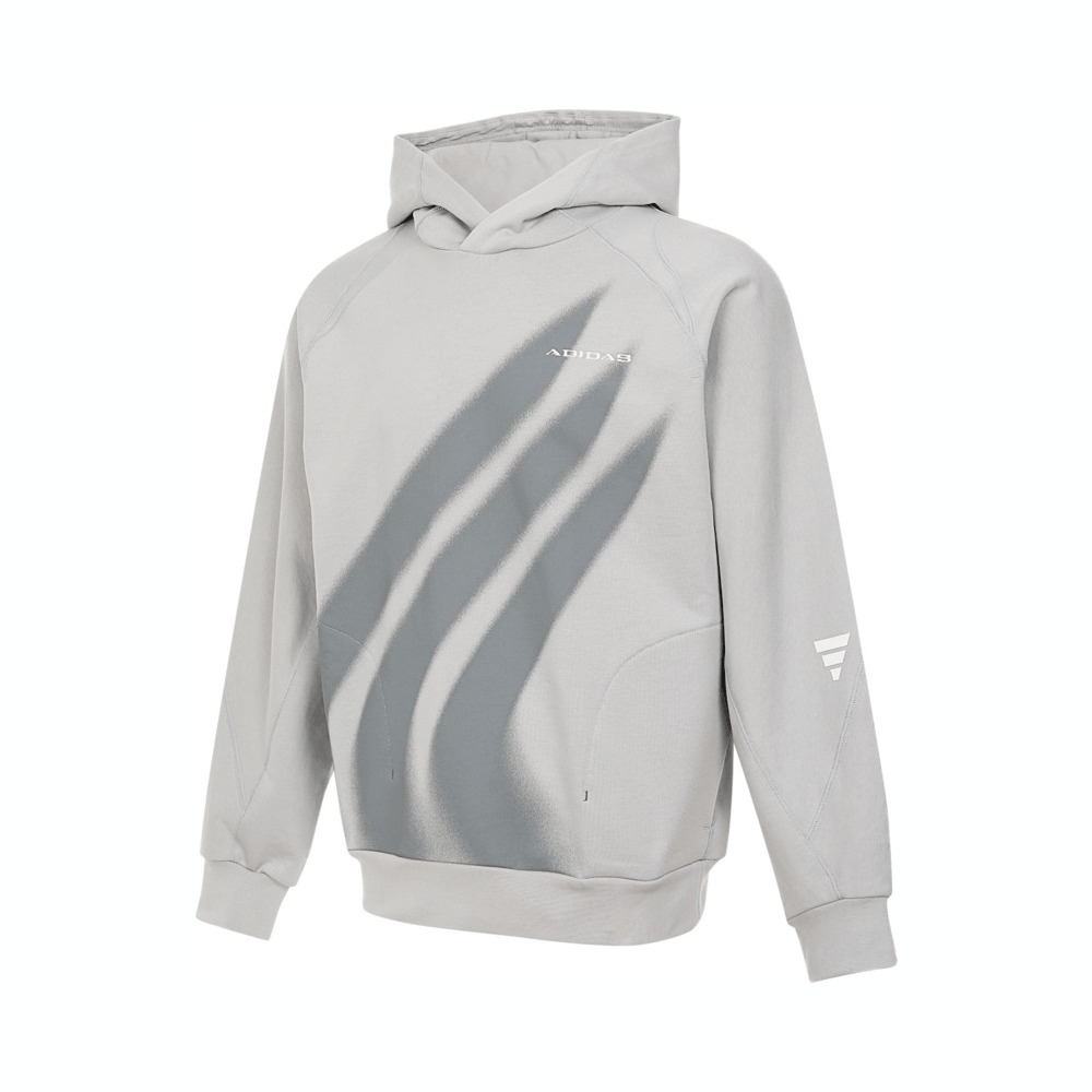 adidas阿迪达斯2025男子FUSTL P GFX HD针织连帽卫衣KA2459