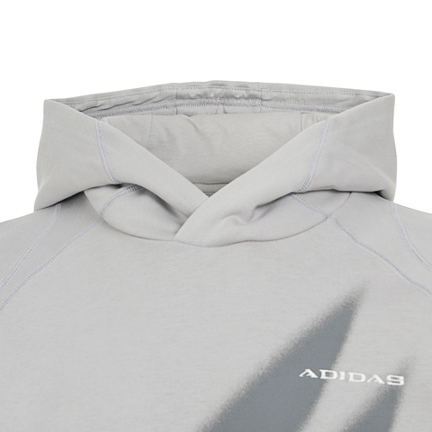 adidas阿迪达斯2025男子FUSTL P GFX HD针织连帽卫衣KA2459