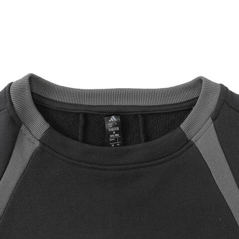 adidas阿迪达斯2025女子FUSTL W CREW针织无帽卫衣JM4275