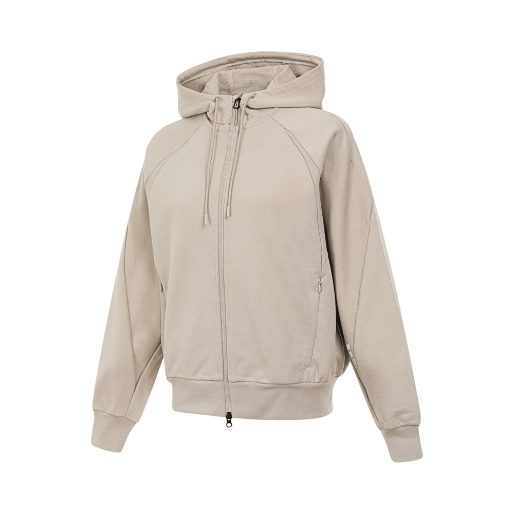 adidas阿迪达斯2025女子FUSTL JKT HOODY针织连帽外套JY8068