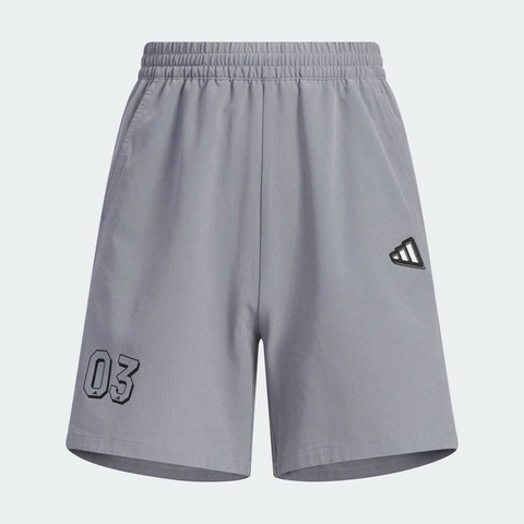 adidas阿迪达斯2025男大童JB WV SHORT梭织短裤JM3420