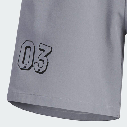 adidas阿迪达斯2025男大童JB WV SHORT梭织短裤JM3420