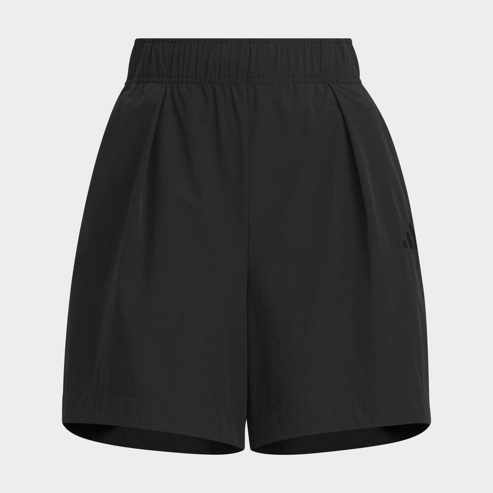 adidas阿迪达斯2025女子LOGO WV SHORTS梭织短裤JL6288