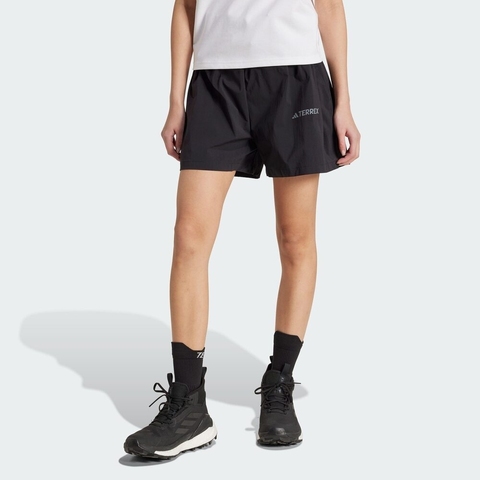 adidas阿迪达斯2025女子MT W DWR SHORTS梭织短裤JD3476