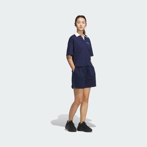 adidas阿迪达斯2025女子VER KN SHORTS针织短裤JZ5847