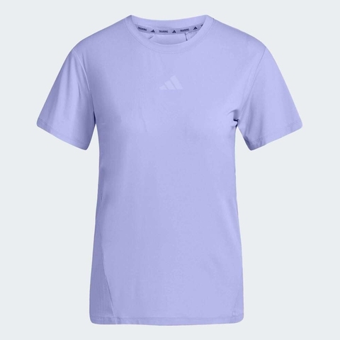 adidas阿迪达斯2025女子D4T INT T-SHIRT针织无领短TJZ6280