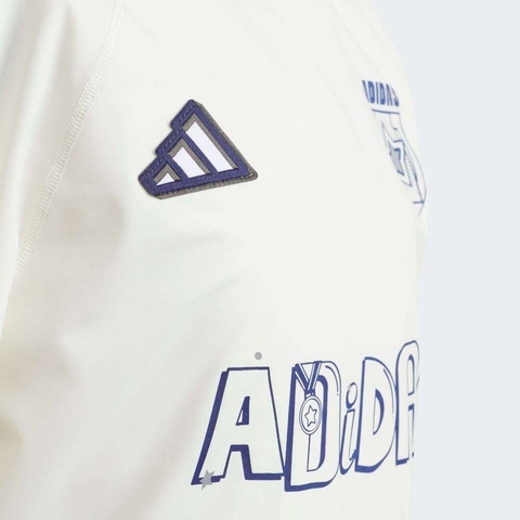 adidas阿迪达斯2025男小童LB SS TEE针织无领短TJM3440