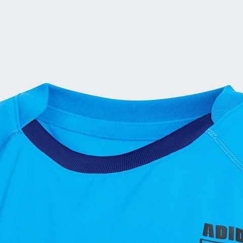 adidas阿迪达斯2025男小童LB SS TEE针织无领短TJM3439