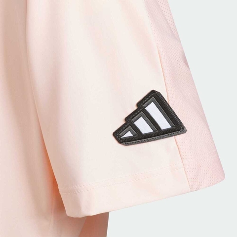 adidas阿迪达斯2025女大童JG SS TEE针织无领短TJM3450