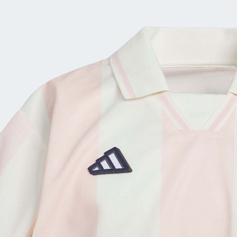 adidas阿迪达斯2025女大童JK POLO针织有领短TJM3433