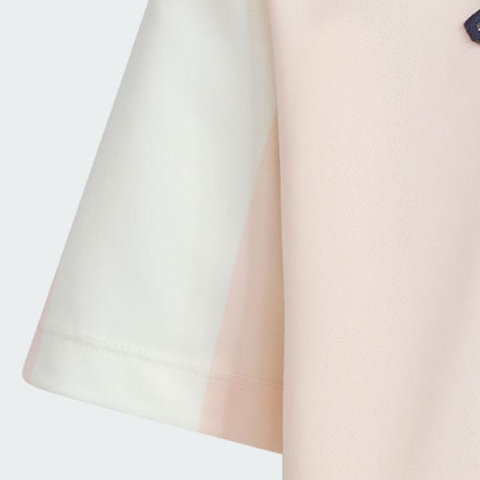 adidas阿迪达斯2025女大童JK POLO针织有领短TJM3433