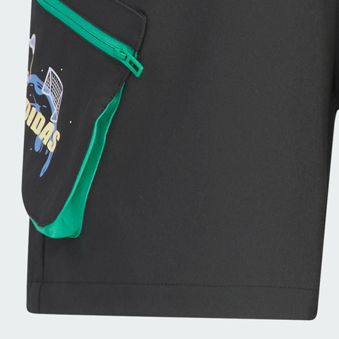 adidas阿迪达斯2025男大童JB WV SHORT梭织短裤JM7989