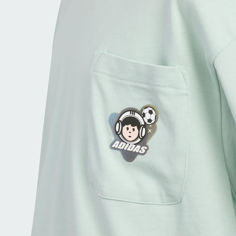 adidas阿迪达斯2025男大童JB SS TEE针织无领短TJM7994