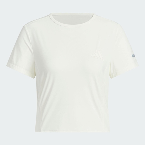 adidas阿迪达斯2025女子CF SS TEE针织无领短TJN0702