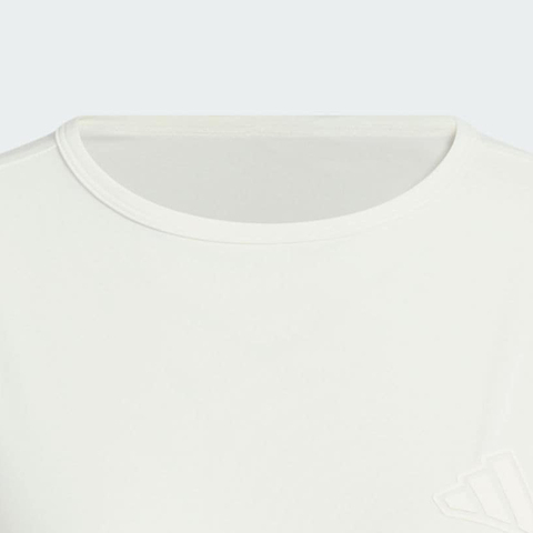 adidas阿迪达斯2025女子CF SS TEE针织无领短TJN0702