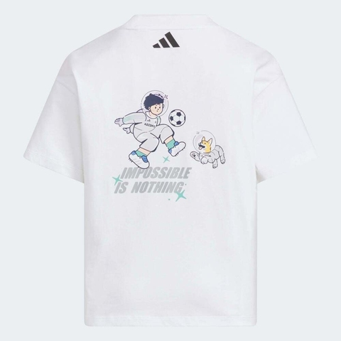 adidas阿迪达斯2025男大童JB SS TEE针织无领短TJM7993