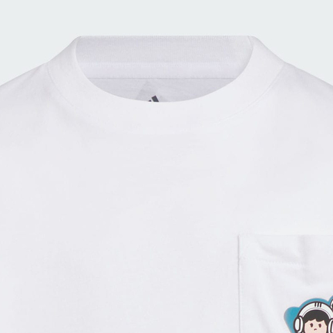 adidas阿迪达斯2025男大童JB SS TEE针织无领短TJM7993