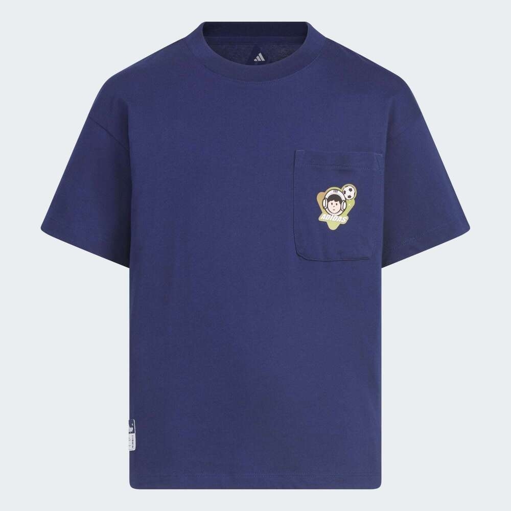 adidas阿迪达斯2025男大童JB SS TEE针织无领短TJN1693