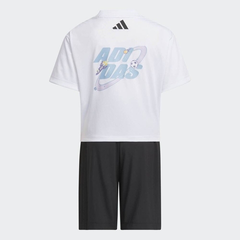 adidas阿迪达斯2025男小童LB TEE SET短袖套服JM7983