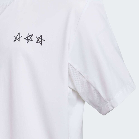 adidas阿迪达斯2025男大童JB SS TEE针织无领短TJM3453