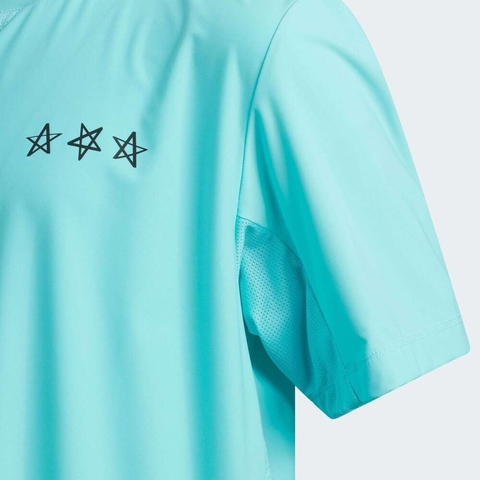 adidas阿迪达斯2025男大童JB SS TEE针织无领短TJM3452