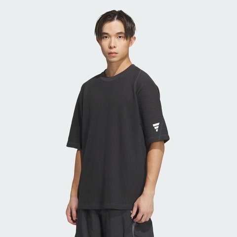 adidas阿迪达斯2025男子FUSTL TEE SS 2针织无领短TKB4610