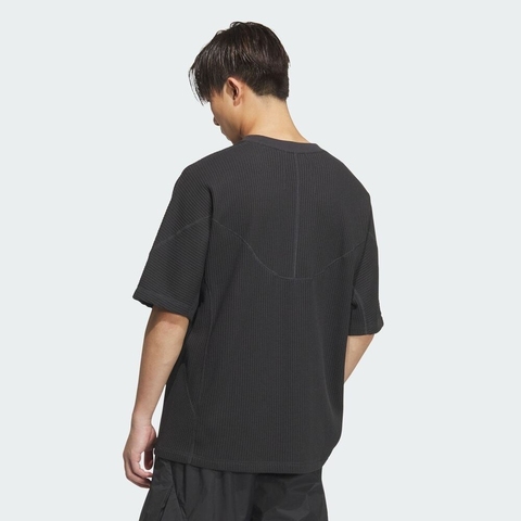 adidas阿迪达斯2025男子FUSTL TEE SS 2针织无领短TKB4610