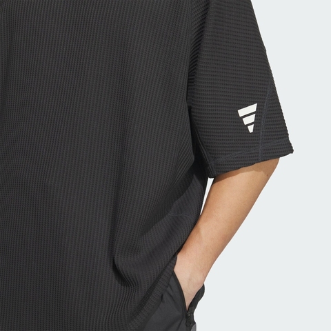 adidas阿迪达斯2025男子FUSTL TEE SS 2针织无领短TKB4610