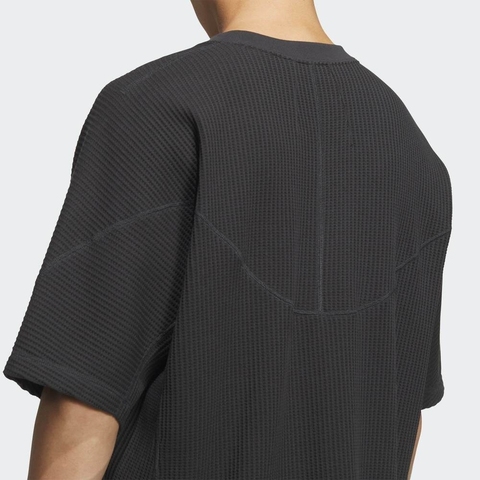 adidas阿迪达斯2025男子FUSTL TEE SS 2针织无领短TKB4610