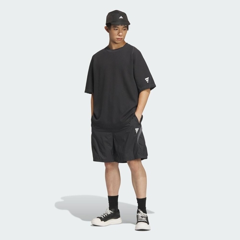 adidas阿迪达斯2025男子FUSTL TEE SS 2针织无领短TKB4610