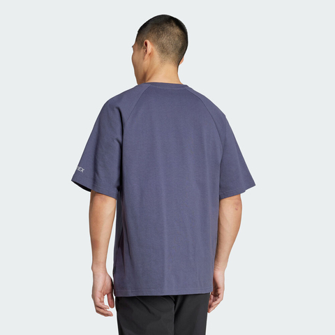 adidas阿迪达斯2025男子XPL POLYGIENE T针织无领短TJI8318