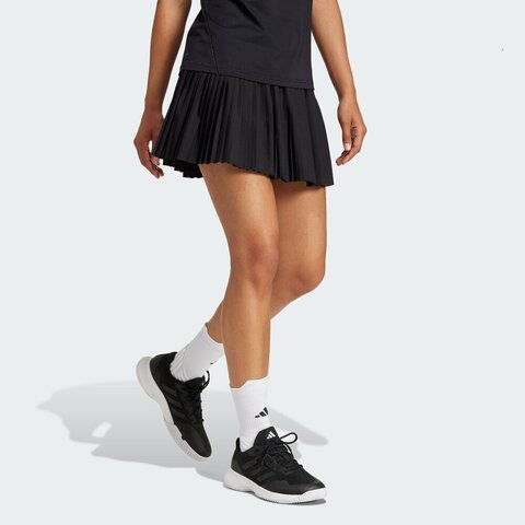 adidas阿迪达斯2025女子CLUB PLEATSKIRT梭织短裙JD6117